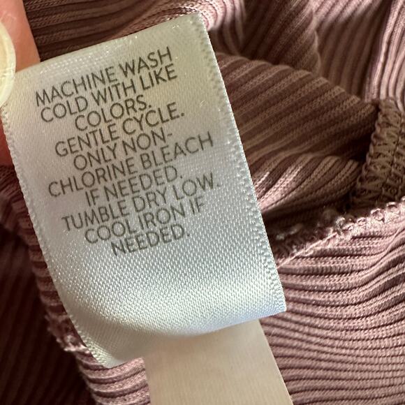 J JILL Pure Jill Womens Ribbed Knit Cowl Neck Tunic Large Modal Lagenlook Mature - Picture 11 of 11